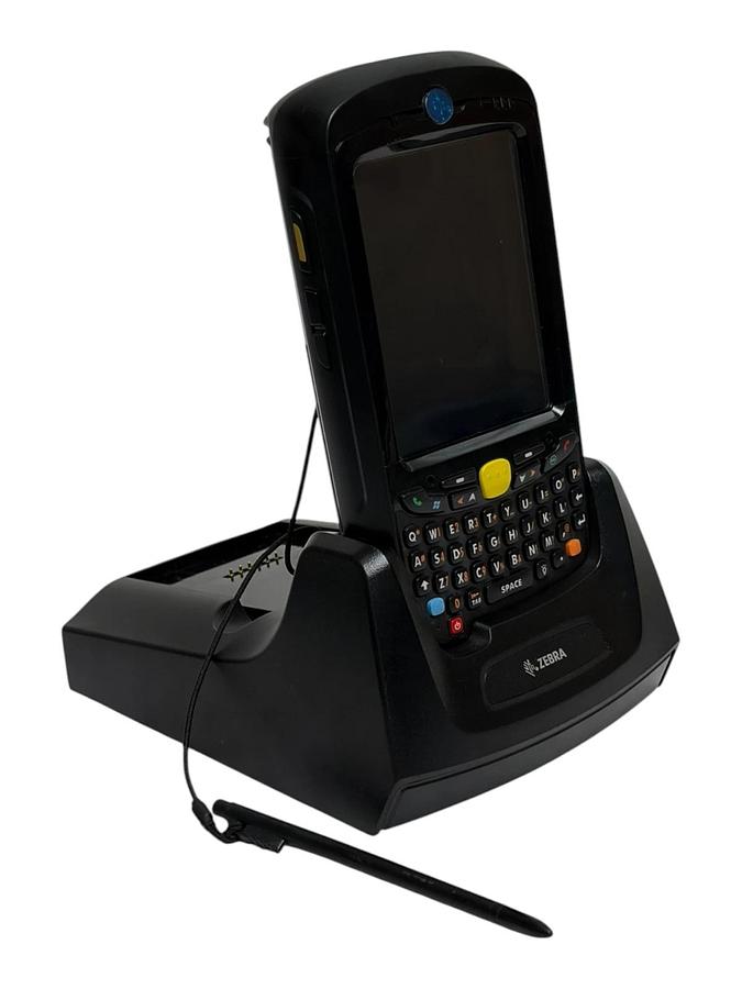 Used Zebra MC55E0 Barcode Scanner Mobile Computer CRD5500 Charging Cradle Bundle