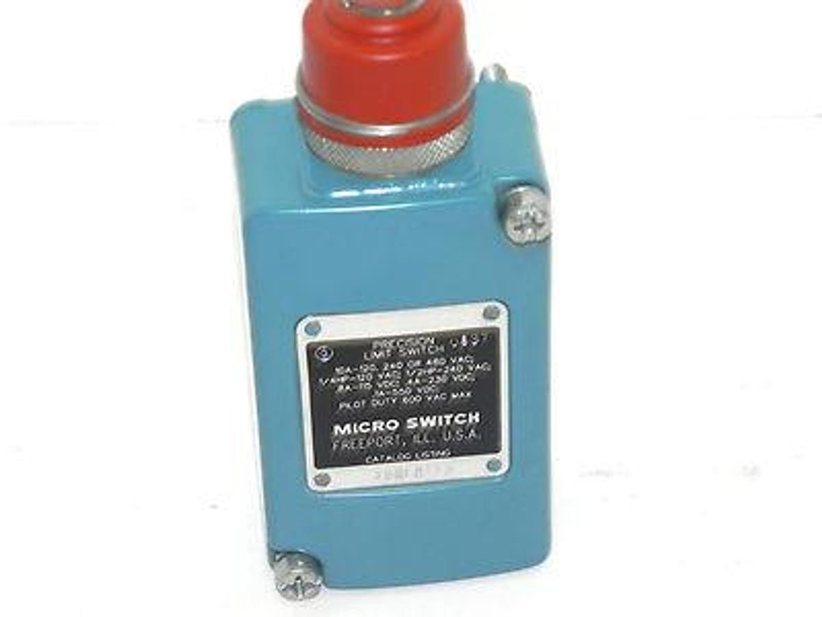 Used MICRO SWITCH 208LS125 PRECISION LIMIT SWITCH