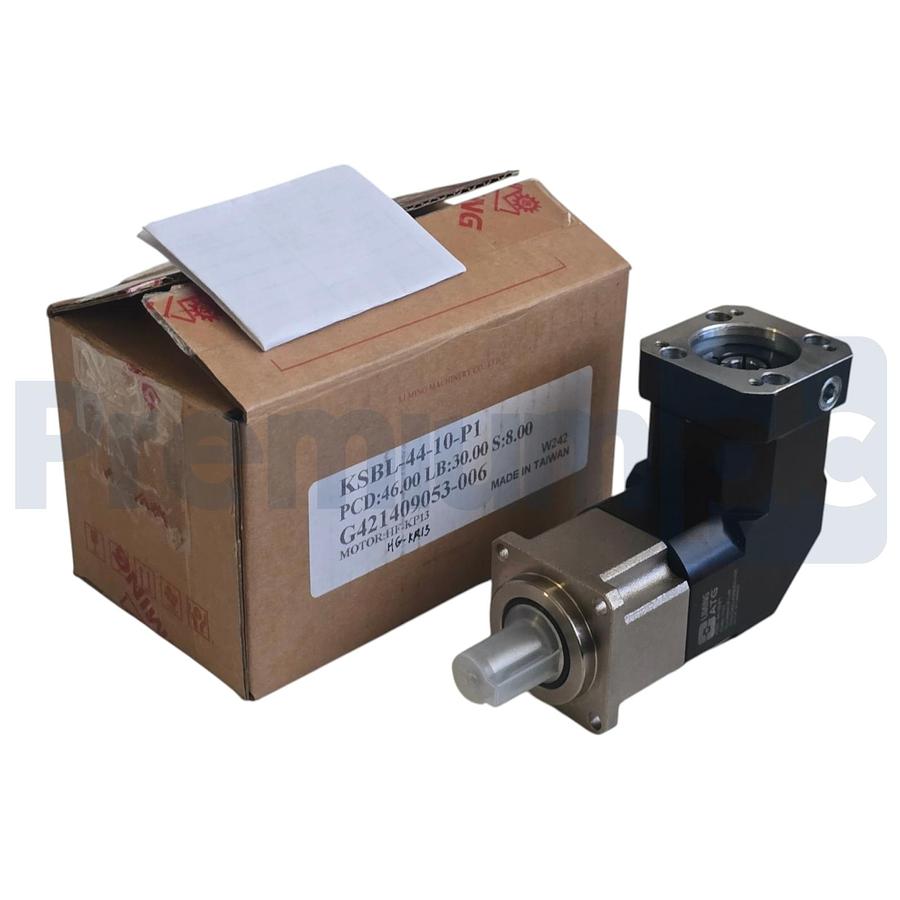 Used Liming ATG KSBL-44-10-P1 Right Angle Planetary Gearbox 10:1 Ratio Servo NSMP