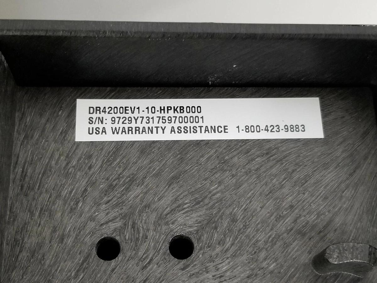 Used HONEYWELL DR4200EV1-10-HPKB000 CHART RECORDER HOUSING DR4200 120/240VAC 20VA