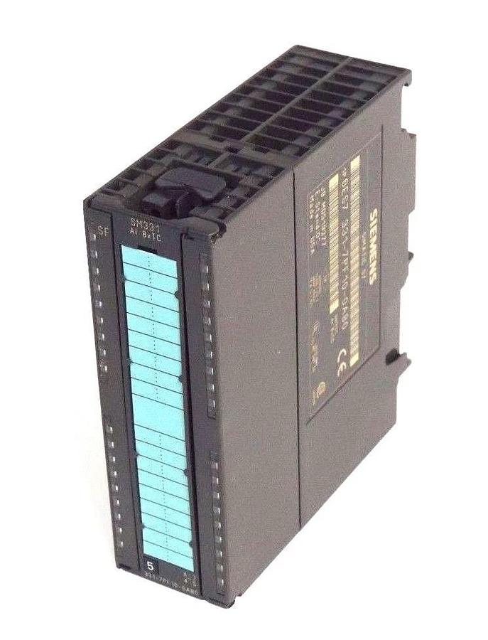 Used SIEMENS 6ES7 331-7PF10-0AB0 SIMATIC S7 ANALOG INPUT MODULE 6ES73317PF100AB0