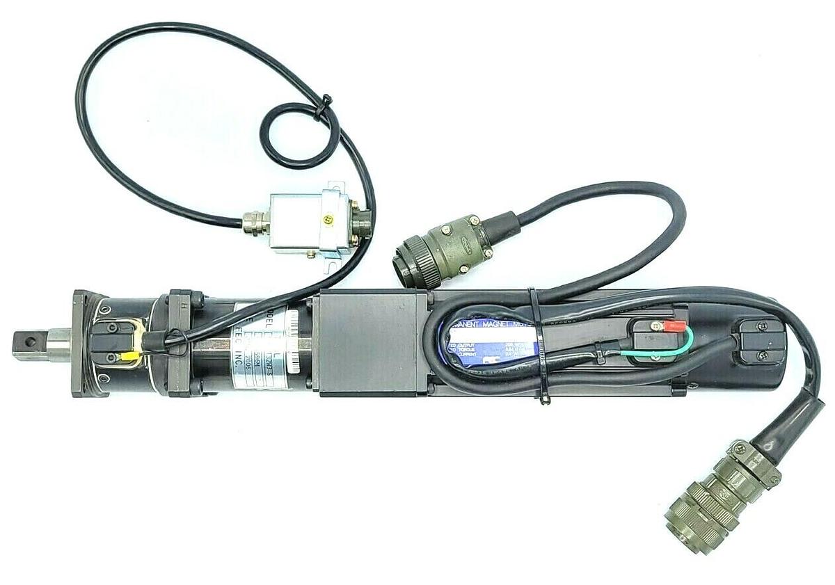 Used FEC INC. DFT-132W3-S TOOL MODEL NO. M3 PERMANENT MAGNET MOTOR