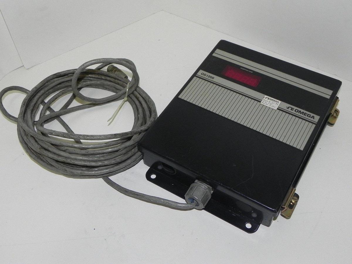 Used OMEGA OS1200-LTS TEMPERATURE CONTROLLER OMEGASCOPE OS1200LTS