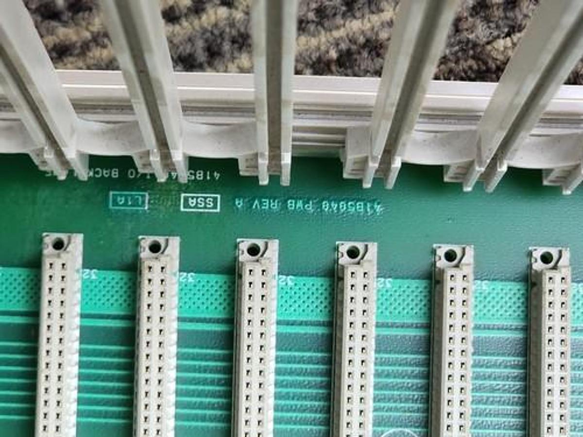 Used EMERSON FISHER ROSEMOUNT CP6701X1-DA3 RACK 17-SLOT I/O FILE ASSEMBLY