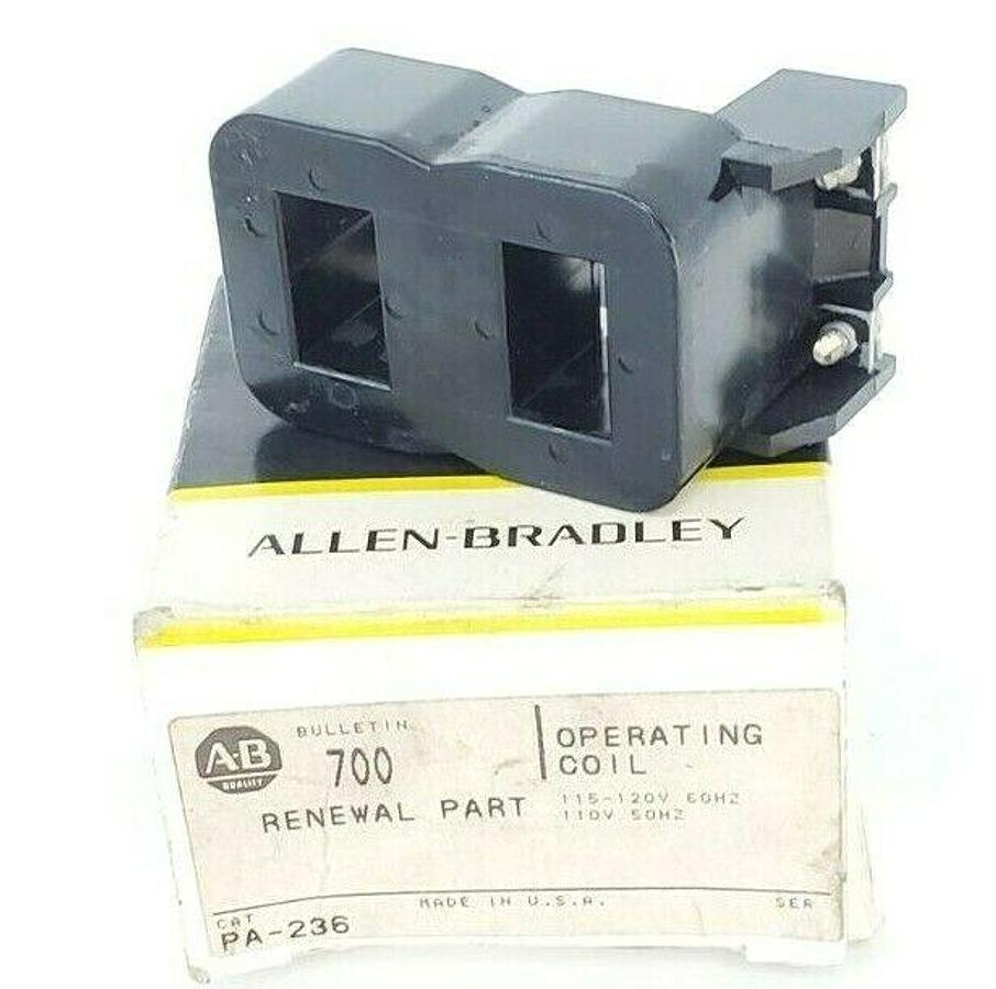Used ALLEN BRADLEY PA-236 COIL PA236, 120V 60HZ, 110V 50HZ,