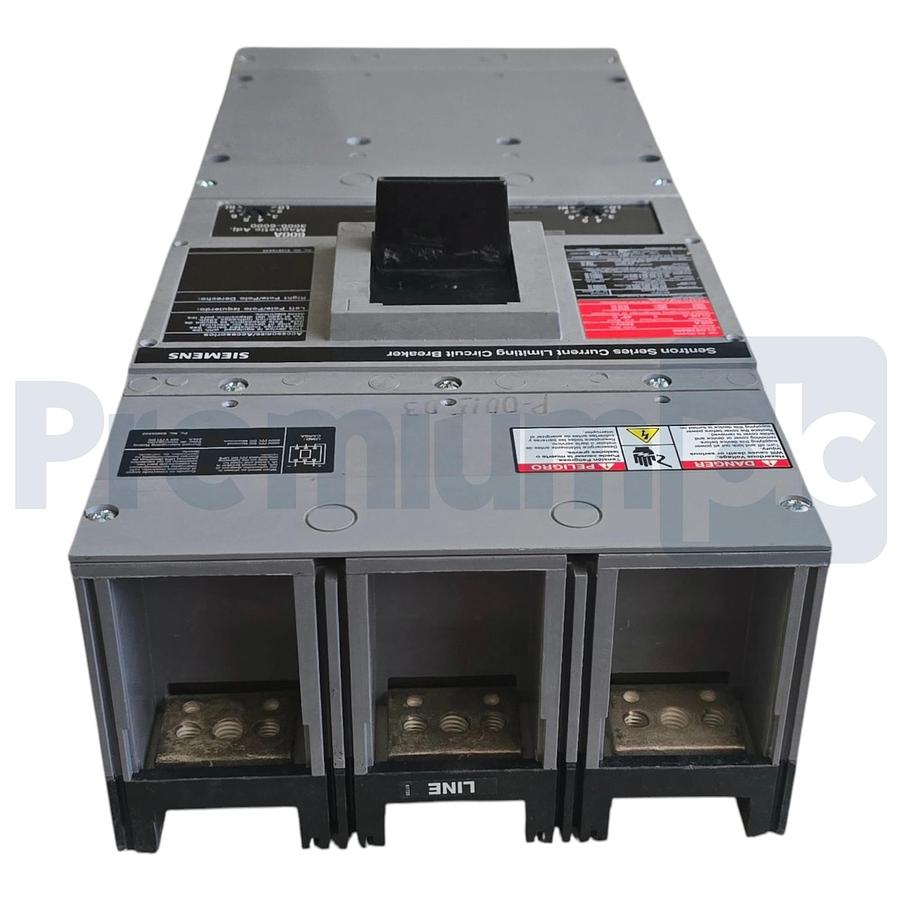 Used Siemens CLD63B600 Sentron Circuit Breaker 600A 600V 3-Pole LD Frame w/ Trip NSMP