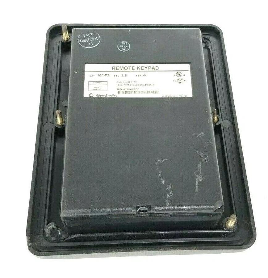 Used ALLEN BRADLEY 160-P2 REMOTE KEYPAD FRN: 1.9 SER. A 5VDC 0.075A 160P2