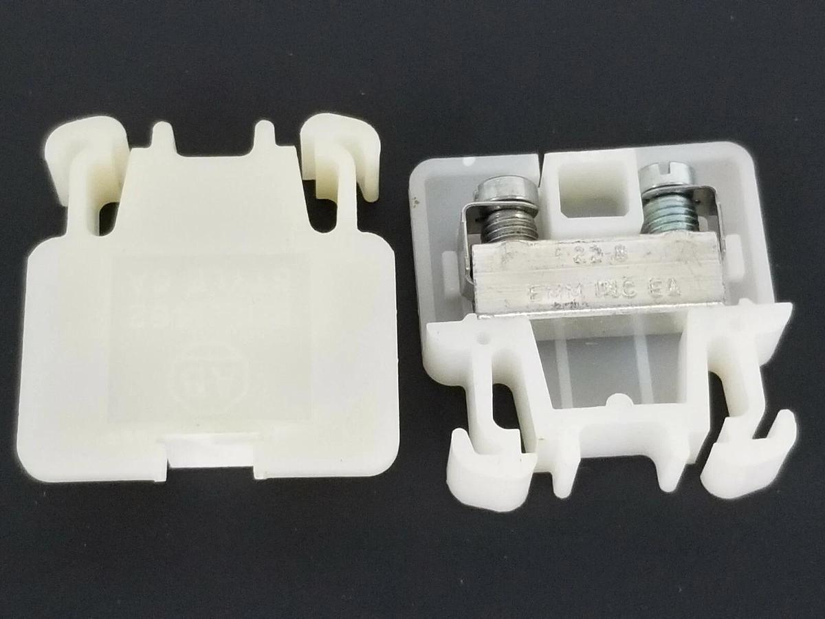 Used LOT OF 10 ALLEN BRADLEY 1492-CA AUX. CONTACTS 1492CA