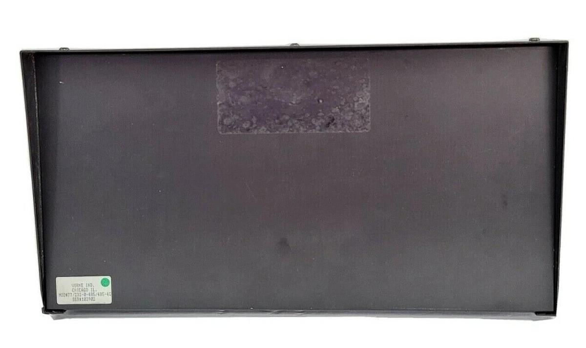 Used VORNE 77/232-0-485/485-4G DIGITAL DISPLAY COUNTER 4 DIGIT