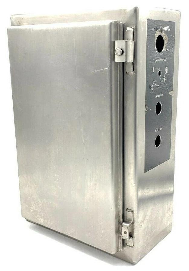 Used GIRTON 18" X 12" X 8" CONTROL PANEL ENCLOSURE FOR GV150S VIAL EXTERIOR WASHER