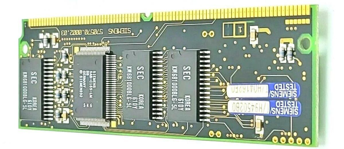 Used SIEMENS 570570.9101.03 DAUGHTER BOARD 570570.0002.03