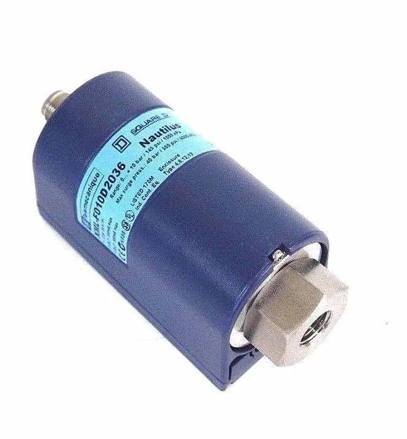 Used NIB TELEMECANIQUE XML-F010D2036 DUAL STAGE ELECTRONIC PRESSURE SWITCH