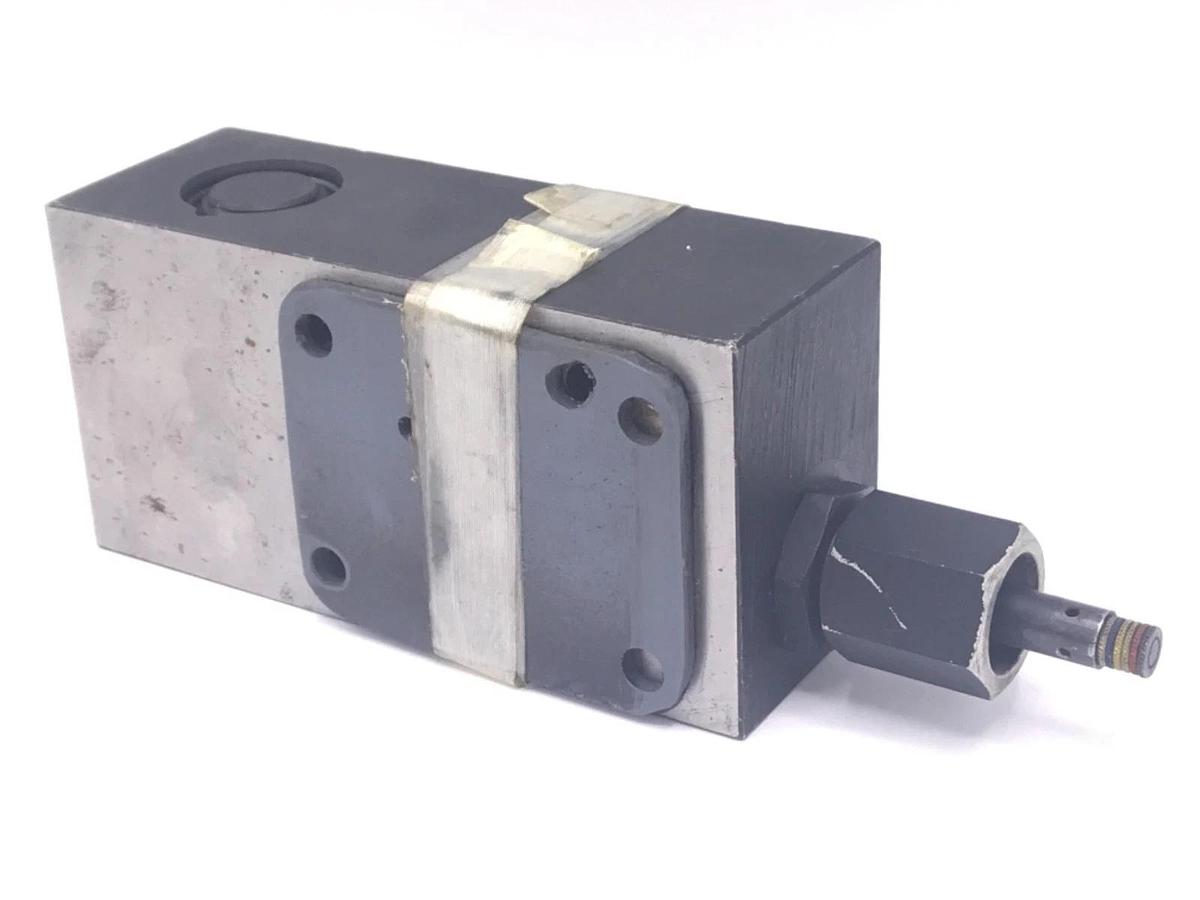 Used PARKER SI5157 HYDRAULIC FLOW CONTROL VALVE SI-5157