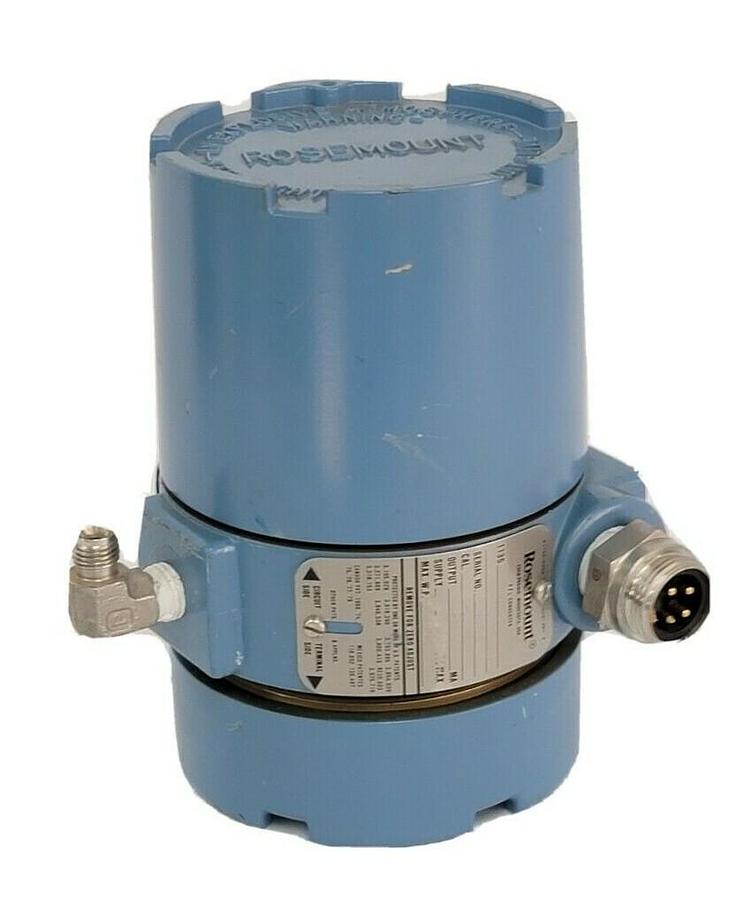 Used ROSEMOUNT 1135-F1S1B1E5 PRESSURE TRANSMITTER 45VDC 3-15PSI