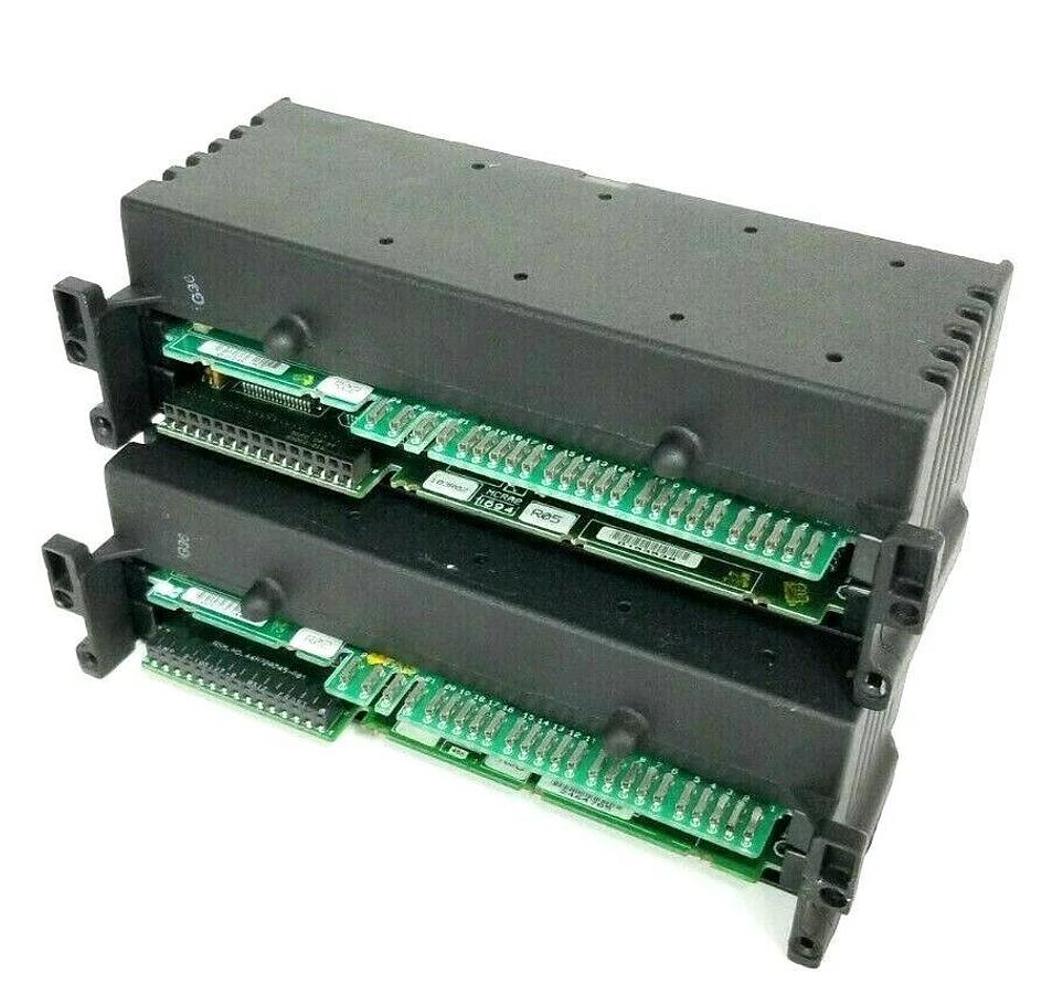 Used LOT OF 2 GE FANUC IC660EBR101C RELAY OUTPUT GENIUS MODULES 16PT. IC660EBR101