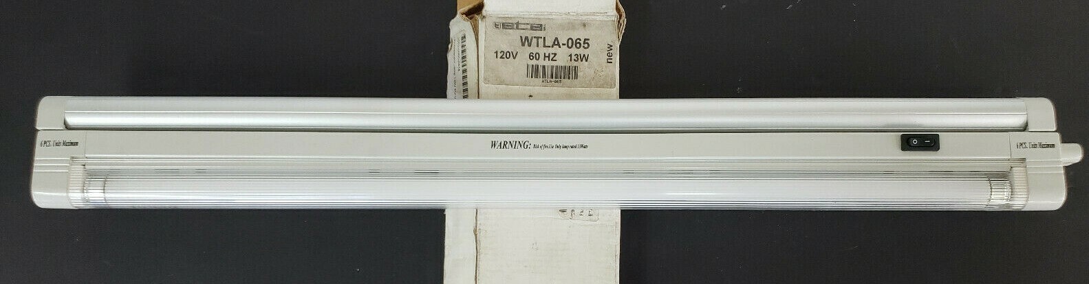 Used NEW ETA WTLA-065 FLUORESCENT LAMP 120V, 60HZ, 13W, WTLA065
