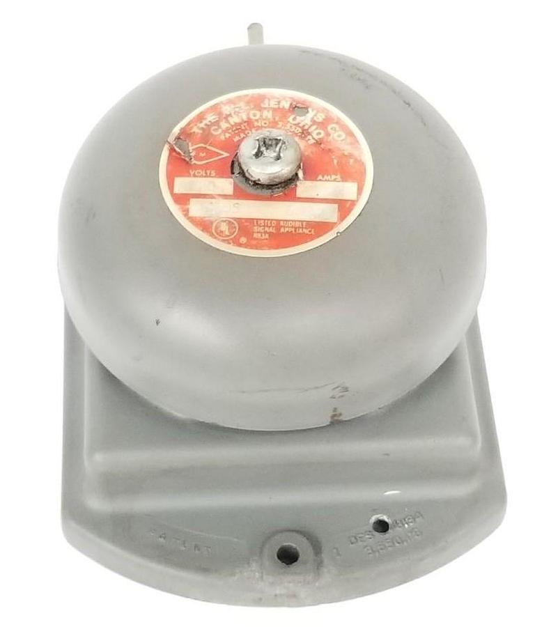 Used W.L. JENKINS MODEL: 1105 VIBRATING SUPER RING BELL 120V .36A