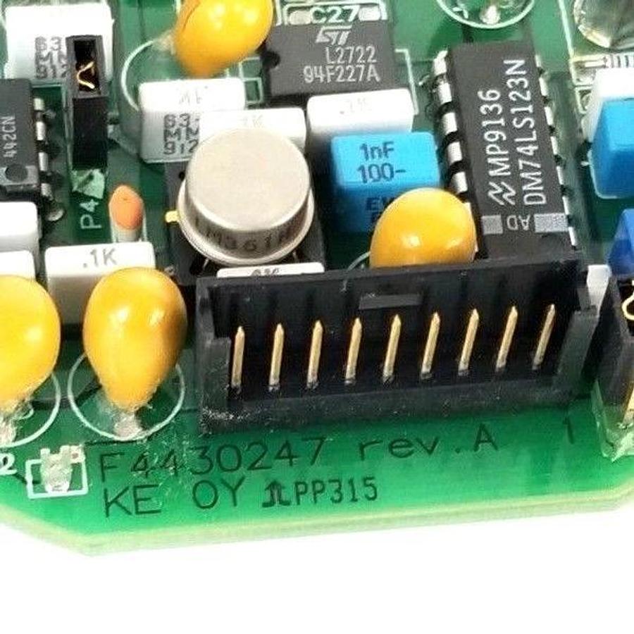 Used KAJAANI ELECTRONICS F4430247 CONTROL BOARD KE OY REV. A1 ES9333