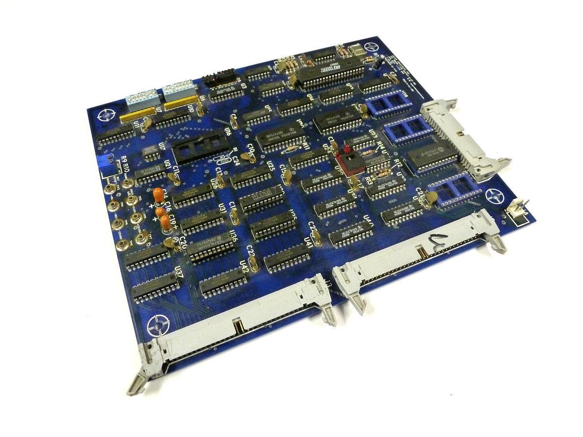 Used BAYER INDUSTRIES 116-443 REV. 3-13-84 CONTROL BOARD 116443 I/O ASSY 116-444