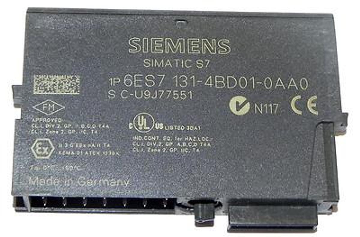 Used SIEMENS 6ES7-131-4BD01-0AA0 SIMATIC S7 INPUT MODULE 6ES71314BD010AA0