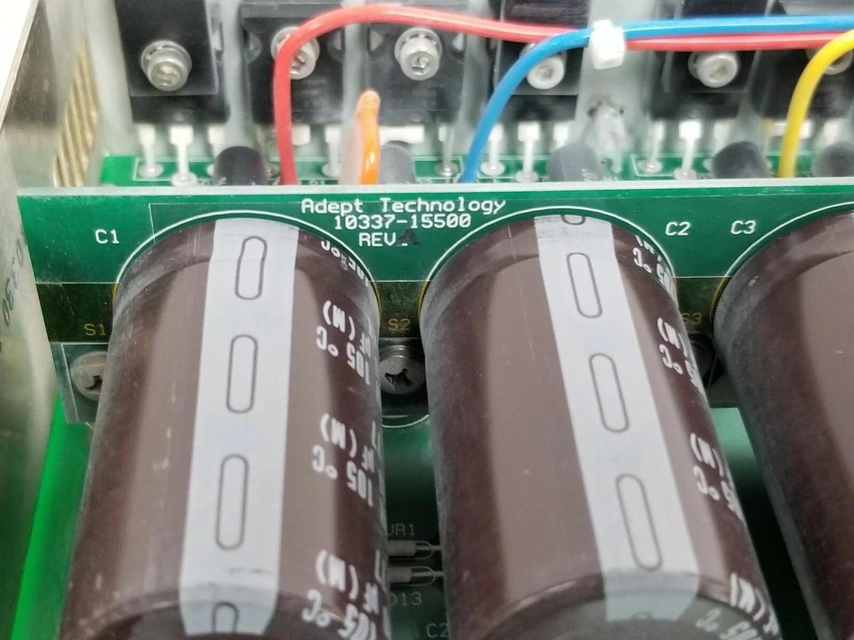 Used ADEPT TECHNOLOGY 10337-15200 REV. B DUAL AMPLIFIER MODULE 20337-15200