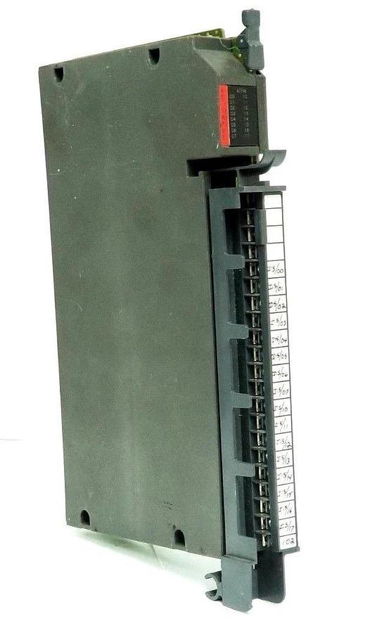 Used ALLEN BRADLEY 1771-IAD/D INPUT MODULE 120V AC/DC REV. A01 96220601 W/ 1771-WH