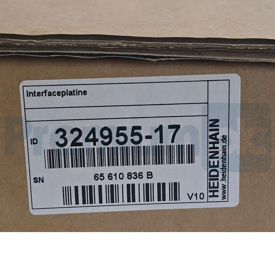 HEIDENHAIN 324955-17 V10 iTNC 530 CNC Interface Board 324 955-17 32495517 NSFS