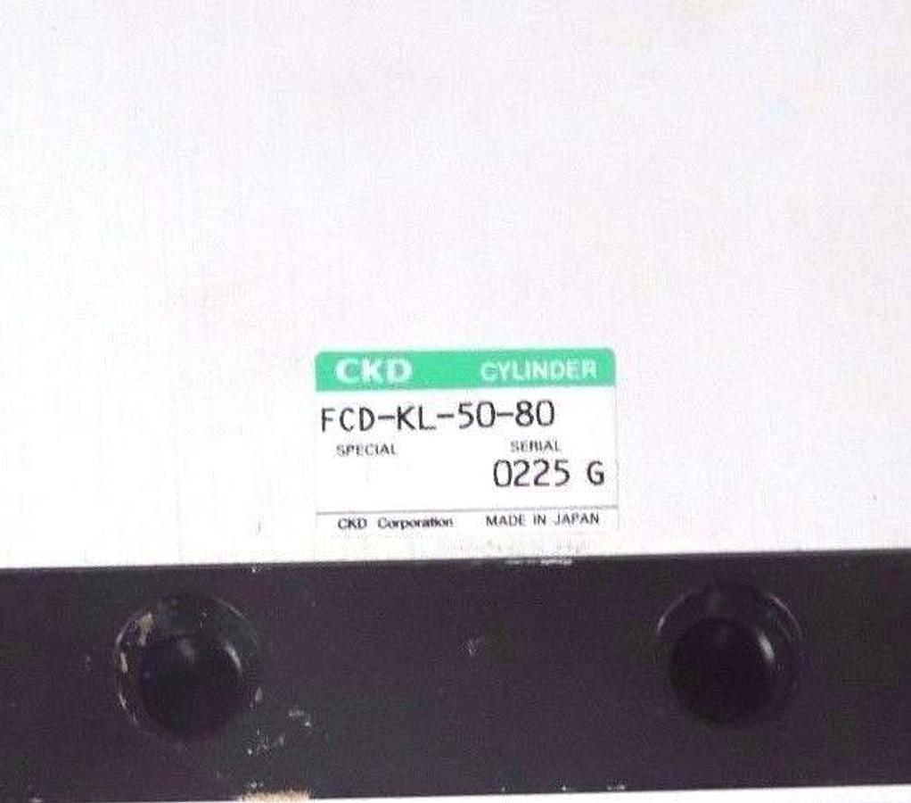 Used NEW CKD FCD-KL-50-80 BLOCK CYLINDER FCDKL5080