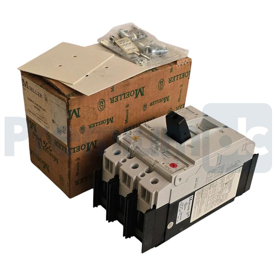 Eaton Moeller NZMH2-A40-BT-NA | 107800 MCCB Circuit Breaker 3P 40A 600V w/Trip