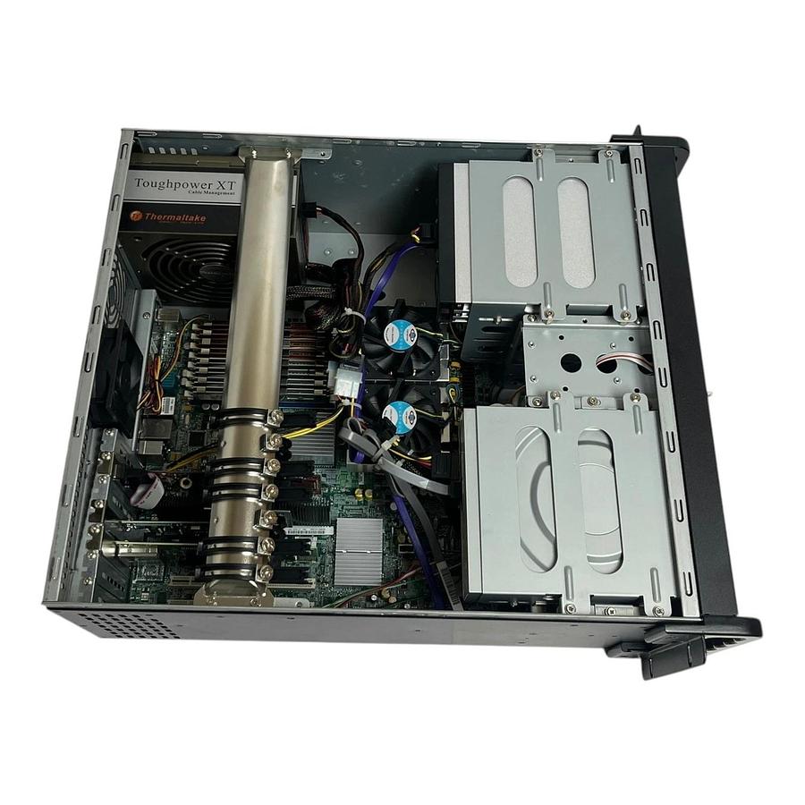 Intel S5000 Dual LGA771 4U Rackmount Server 675W Thermaltake Hotswap New Surplus