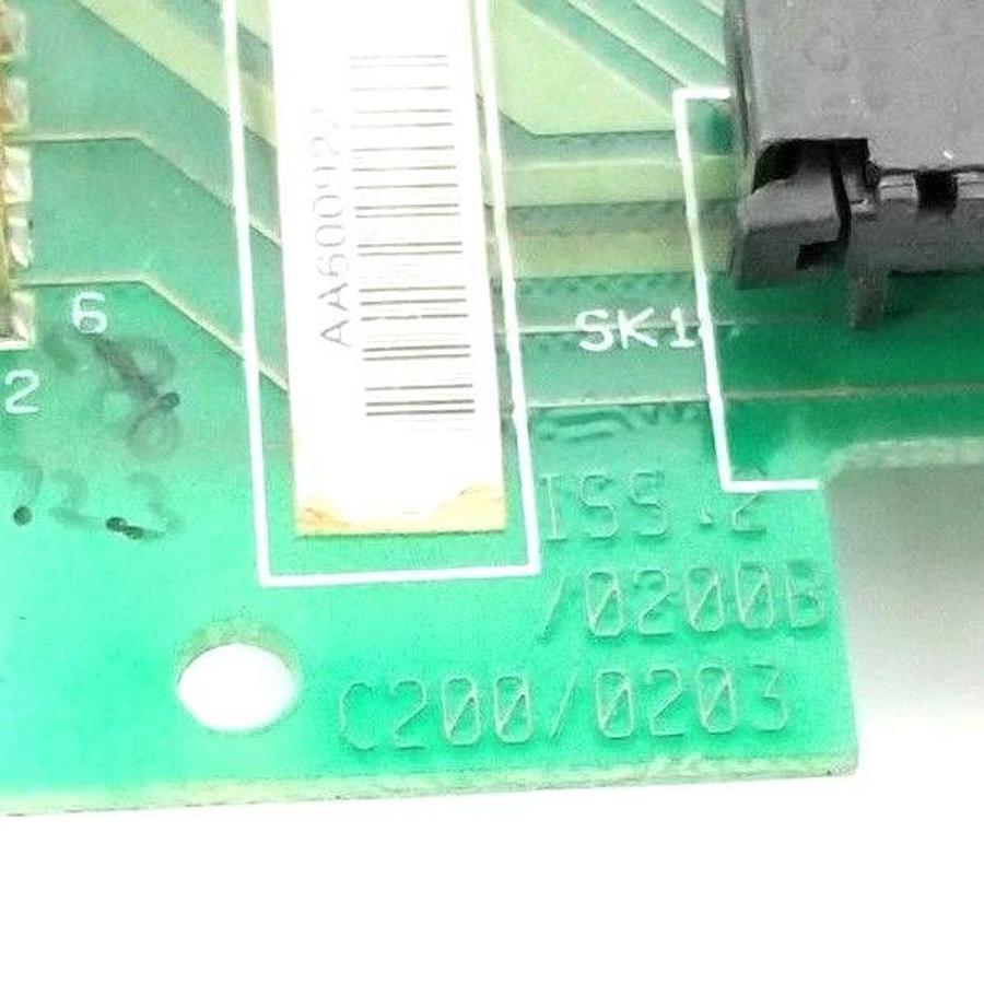 Used ABB C200/0203/0200B COMMANDER 200 DISPLAY BOARD ISS. 2 C200/0203/0200A