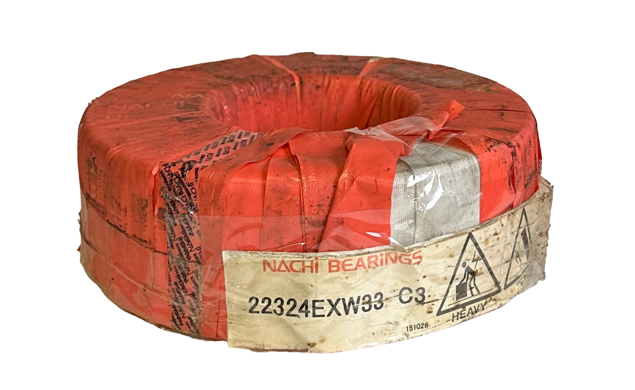 Used NEW NACHI 22324EX-W33C3 / 22324EXW33C3 SPHERICAL ROLLER BEARING DOUBLE-ROW