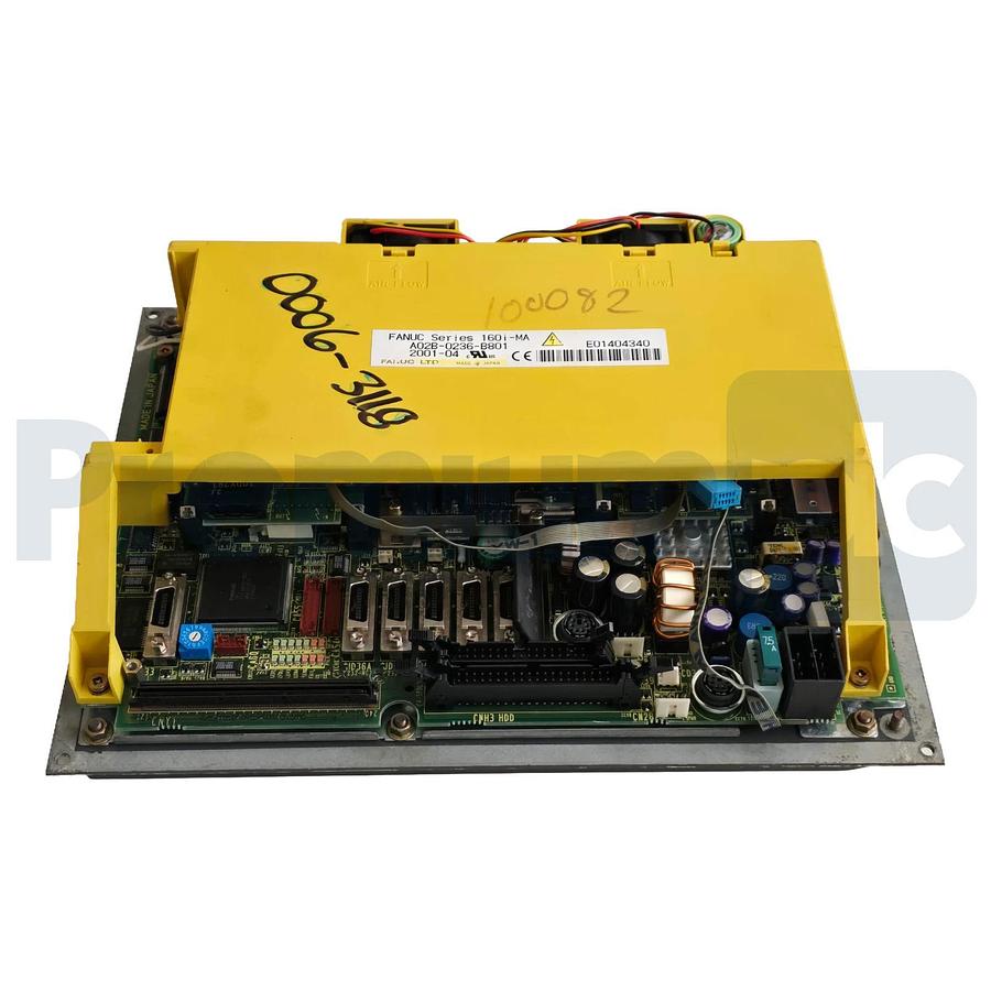 Used GE Fanuc Series 160i-M Operator Panel 10.4" Display A02B-0236-B801 160I-MA USPI