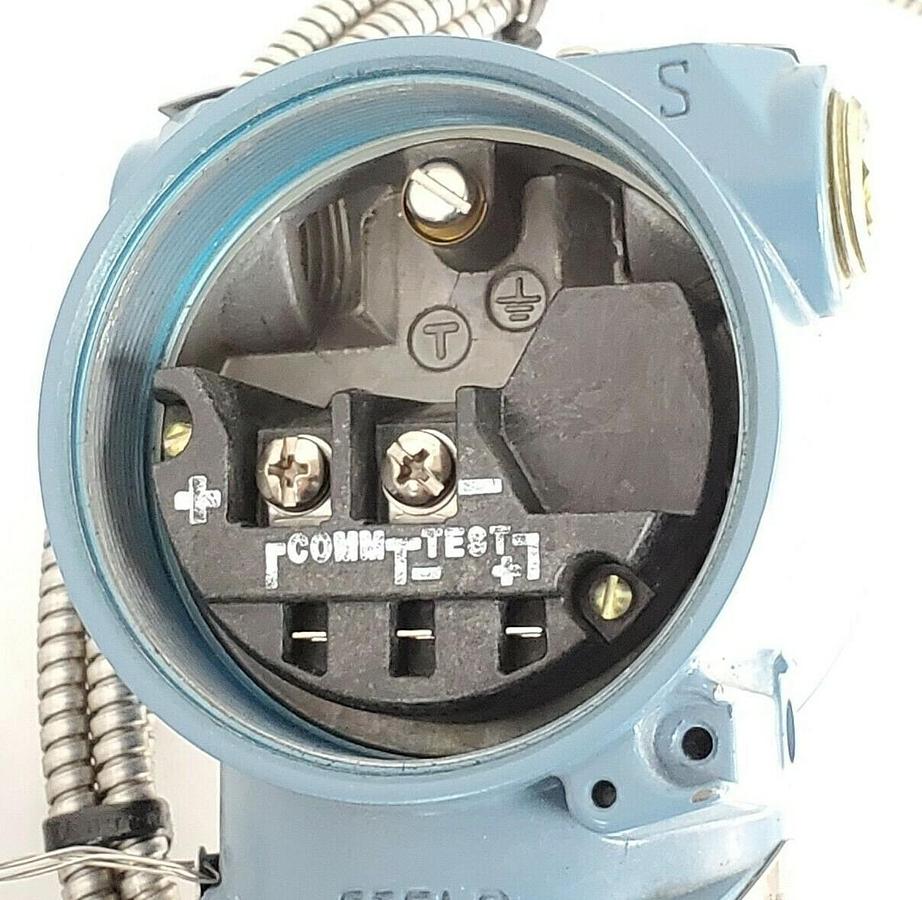Used ROSEMOUNT 3051CG2A22A1AB4S1 PRESSURE TRANSMITTER W/ SEAL BASE MODULE AND SENSOR