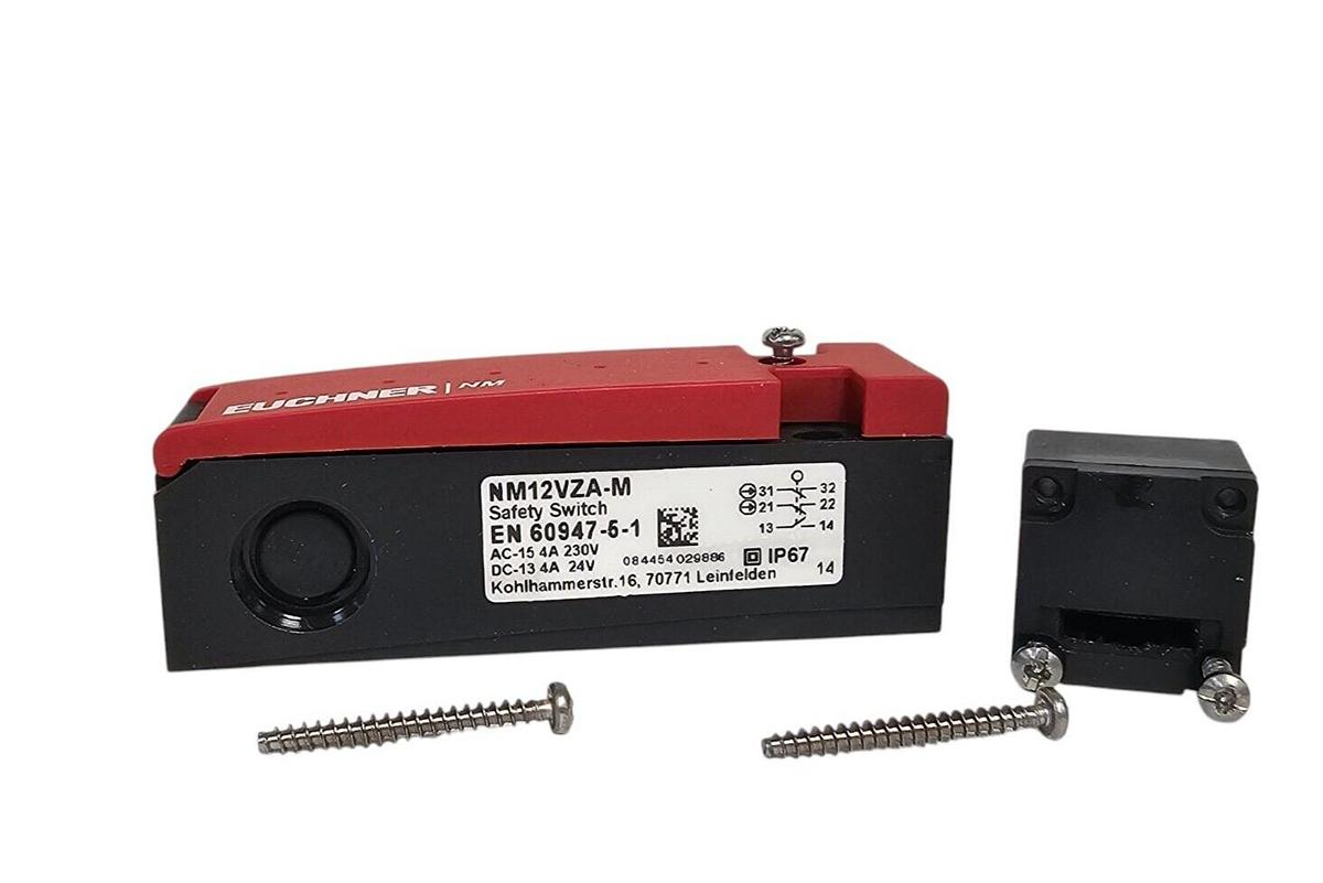 Used NIB EUCHNER NM12VZA-M SAFETY INTERLOCK SWITCH 084454