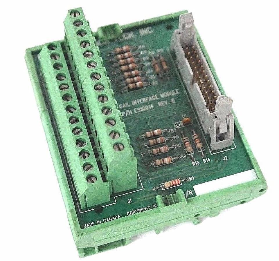 Used EAGLE PRECISION TECH ES10014 REV.B GAIL INTERFACE MODULE