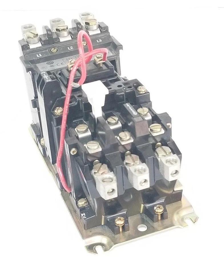 Used ALLEN BRADLEY 509-COD-XXX STARTER SIZE 2, SER. B, 120V 60HZ, CC236 , 595-A