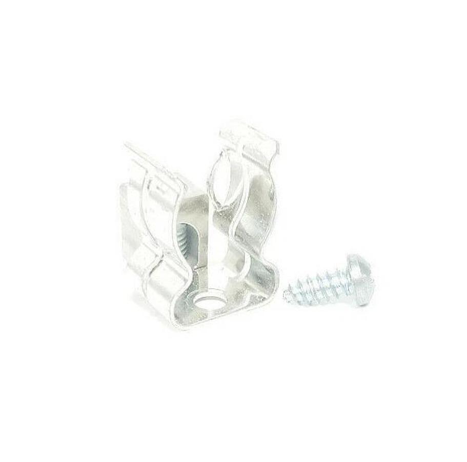 Used LOT OF 42 GENERIC 1A5737 TERMINAL LUG / FUSEHOLDER CLIPS 2-14 US AL7CU W/ SCREWS