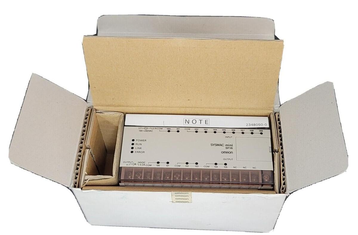 Used NEW OMRON SP16-DR-A SYMAC MINI LOGIC CONTROLLER SP16DRA