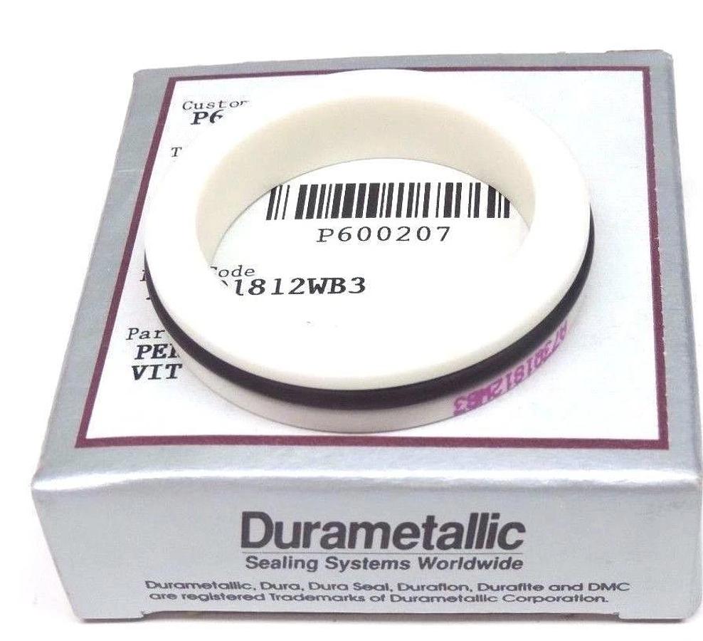 Used NIB DURAMETALLIC A73Q1812WB3 PERAMIC INST VIT O-RING P600207
