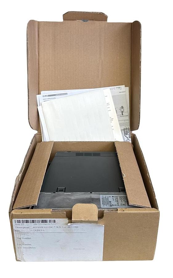 NEW SIEMENS 6SL3210-1KE21-7UF1 SINAMICS G120C FREQUENCY CONVERTER 7.5kW/10HP