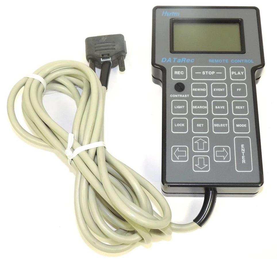 Used RACAL-HEIM SYSTEMS GmbH DATaREC REMOTE CONTROL SERIAL NO. 015950-121999