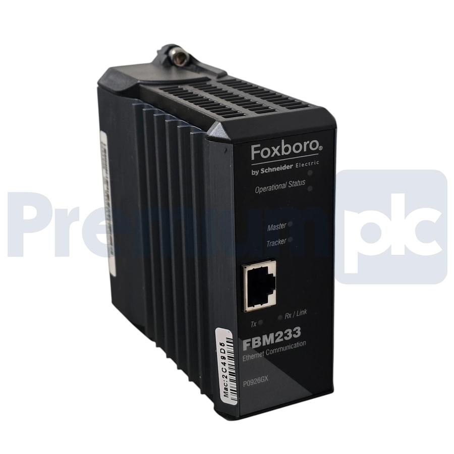 Used Schneider Foxboro FBM233 P0926GX Invensys I/A Ethernet Communication Module NEW