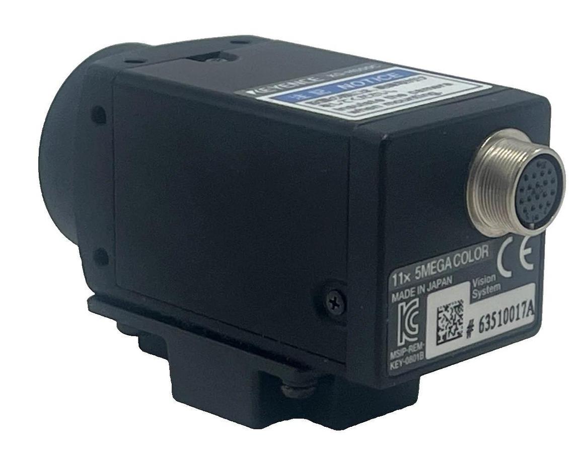 Used KEYENCE XG-H500C XGH500C HIGH-SPEED CAMERA XG SER. 11x 5MEGA COLOR no lens cover