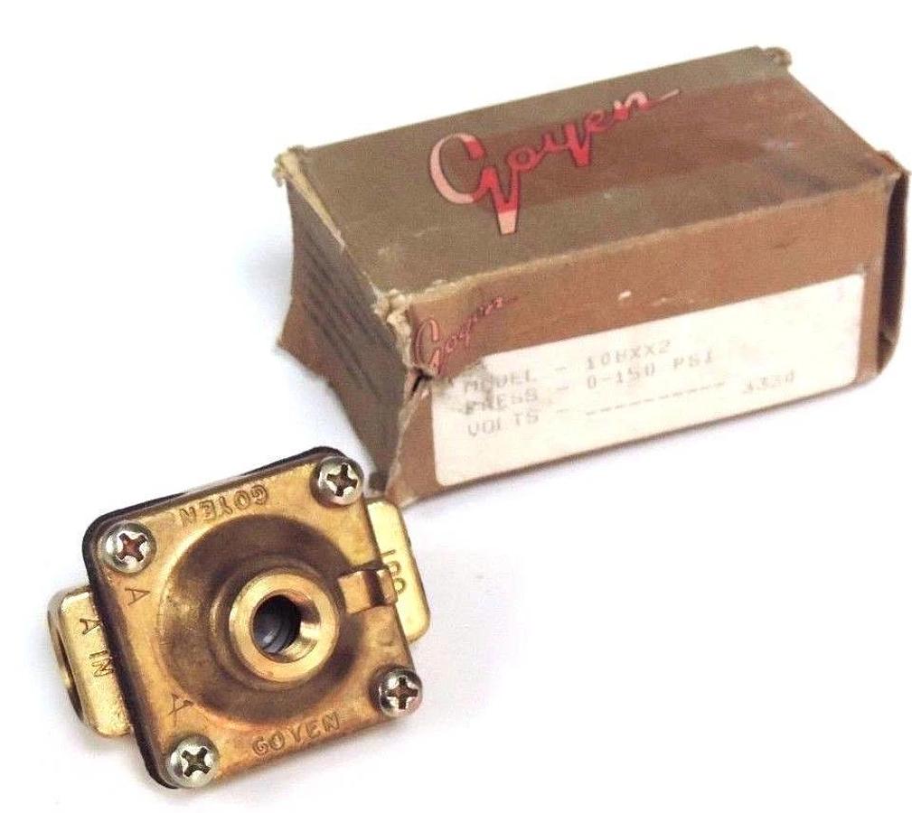 NIB GOYEN 10BXX2 INDUSTRIAL VALVE 0-150PSI