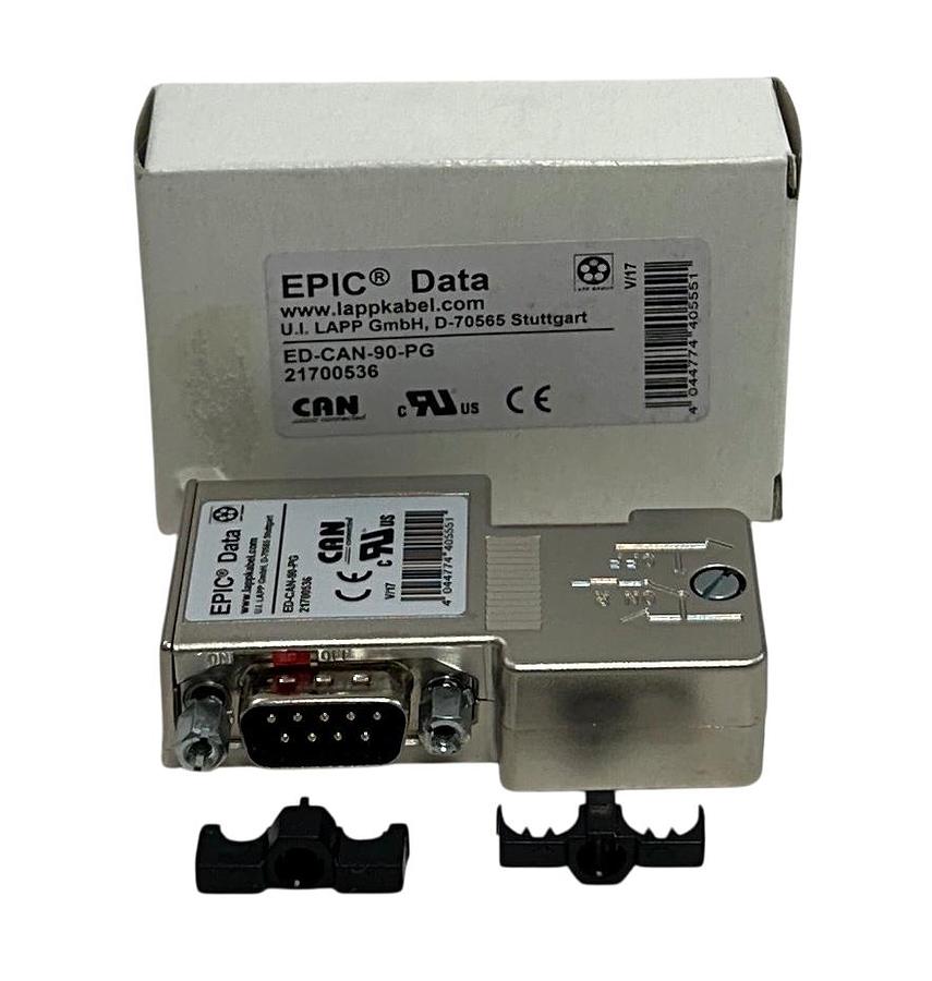 Used LAPP ED-CAN-90-PG / 21700536 EPIC Data CAN BUS SUB-D CONNECTOR NSMP