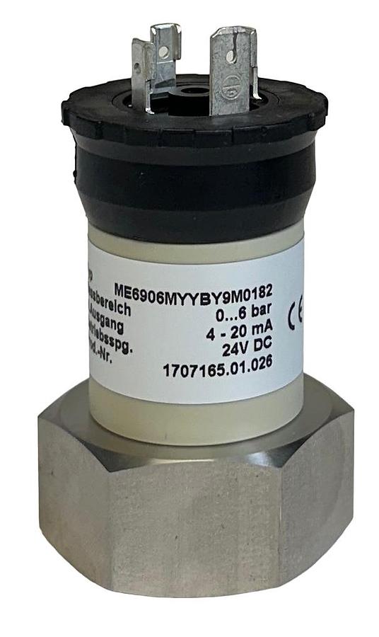 Used SCHMID ME6906MYYBY9M0182 PRESSURE TRANSMITTER 0-6BAR 4-20mA 24VDC NSNP