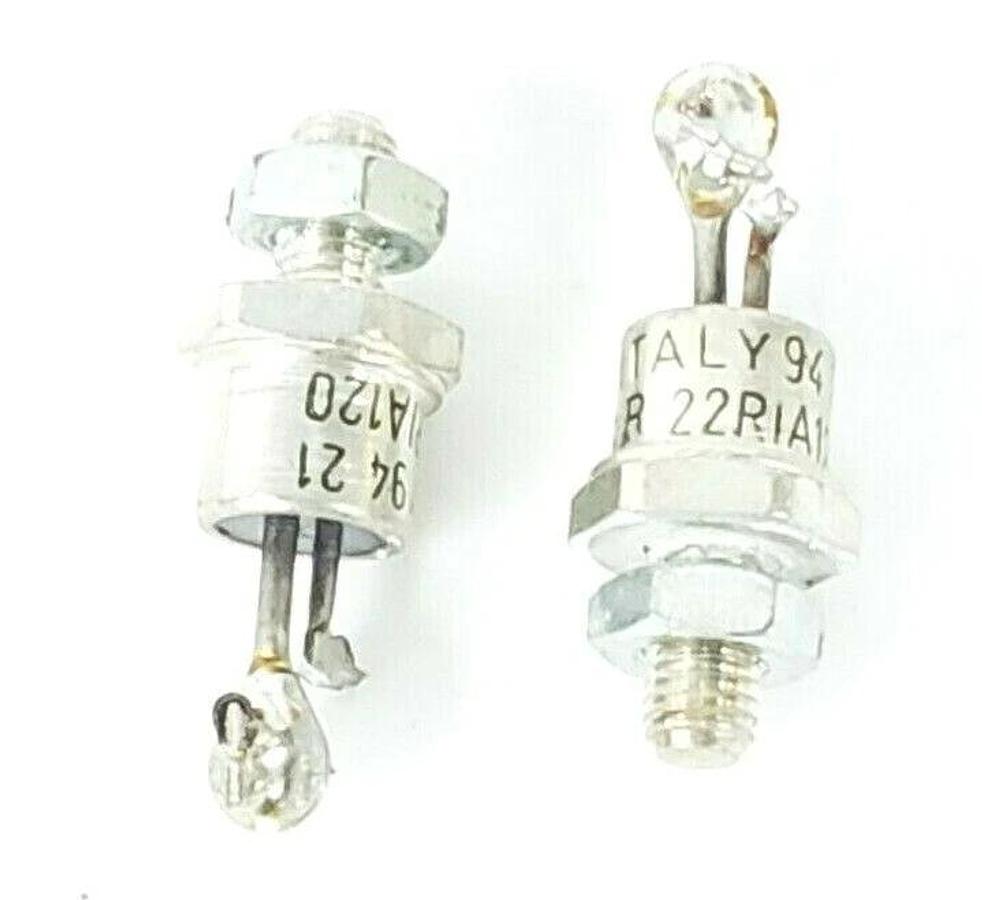 Used LOT OF 2 VISHAY I*R 22RIA120 THYRISTORS 94 21