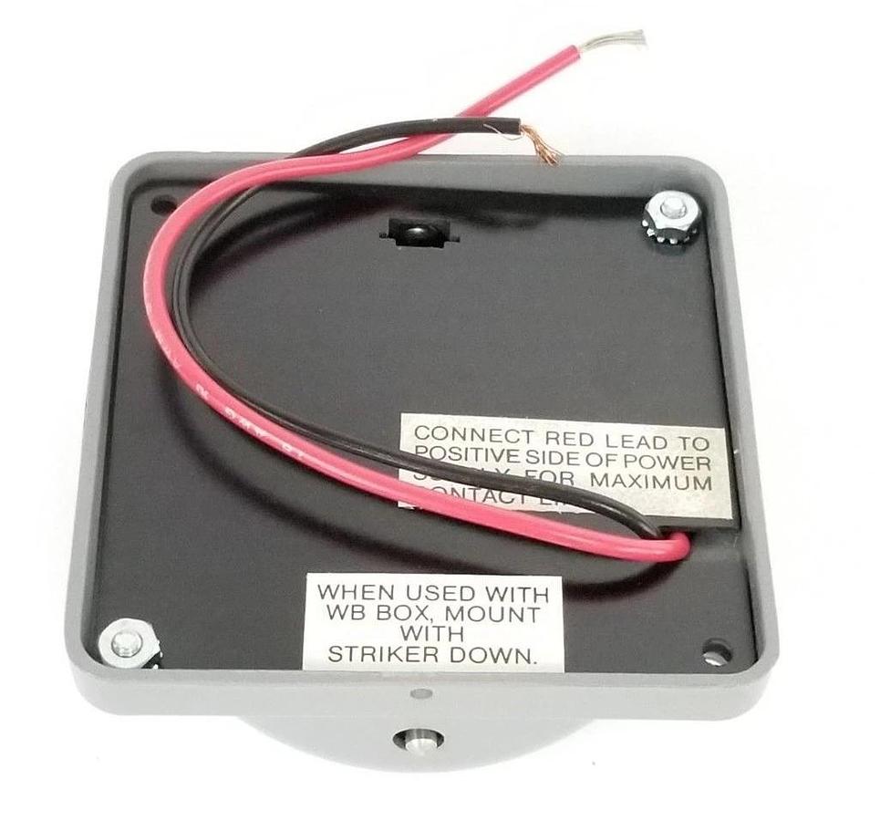 Used NIB FEDERAL SIGNAL 600-125-1 BELL MECHANISM 600*125-1, 6001251, GRAY, 125VDC
