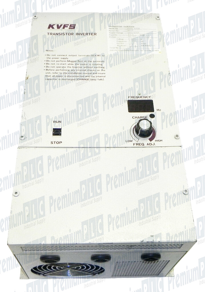 Used DRIVECON CORPORATION KVFS 475E 10.0HP 13.5 KVA TRANSISTOR INVERTER KVFS-475E